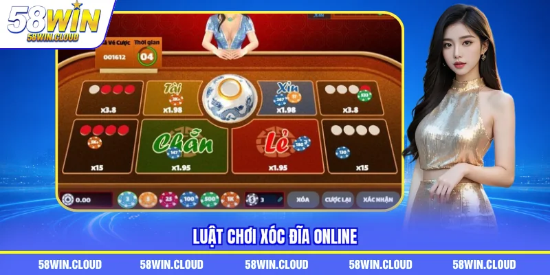 Luật chơi xóc đĩa online