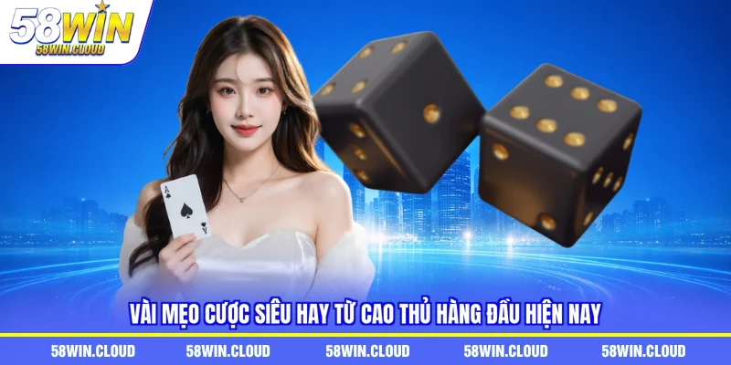 Vài mẹo cược siêu hay từ cao thủ hàng đầu hiện nay